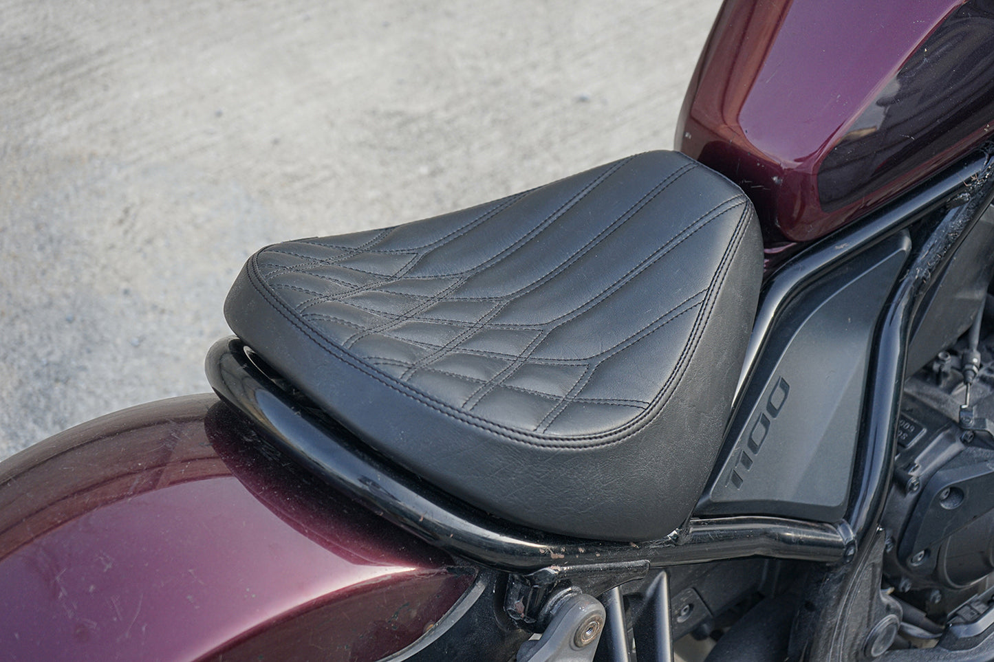 Soft Seat Pad for Honda Rebel CMX 1100 (2021-25) - Casual Driver Comfort Cushion