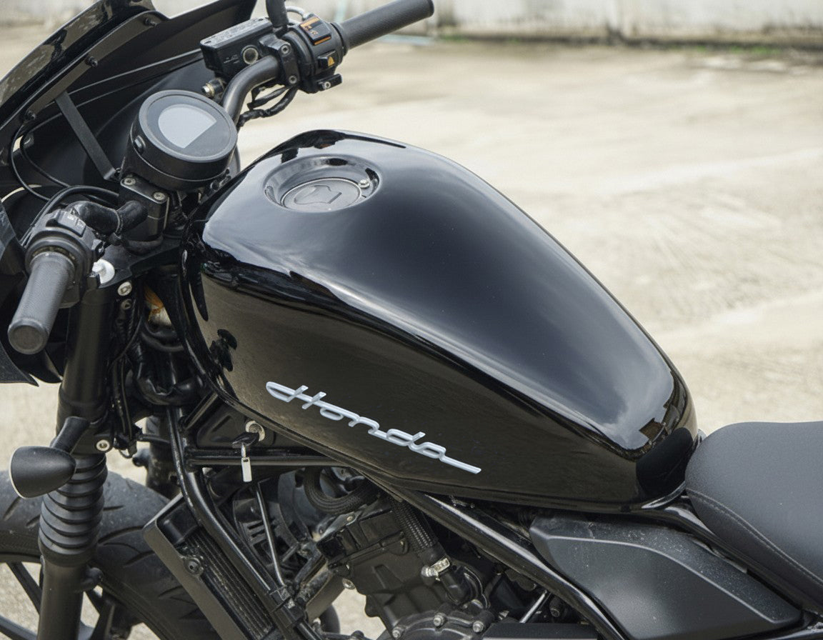 COVER FUEL OIL TANK BLACK V.24 FOR HONDA REBEL CMX 300&500 2017-2025