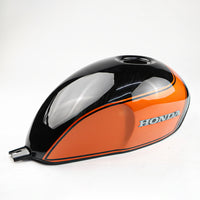 COVER FUEL OIL TANK BLACK/ORANGE  V.11 FIT FOR HONDA SCL CL 300 500 2023-2025
