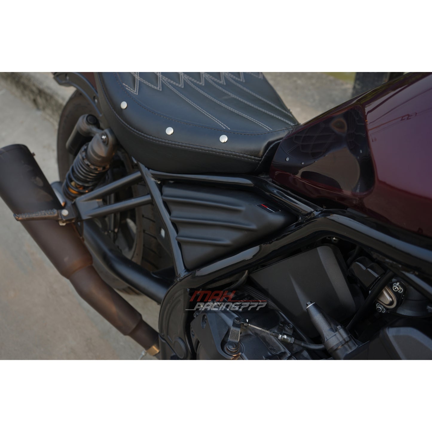 SIDE FRAME BLACK FAIRING ENGINE GUARD TRIM COVER FOR HONDA REBEL CMX 1100 2020 - 2025