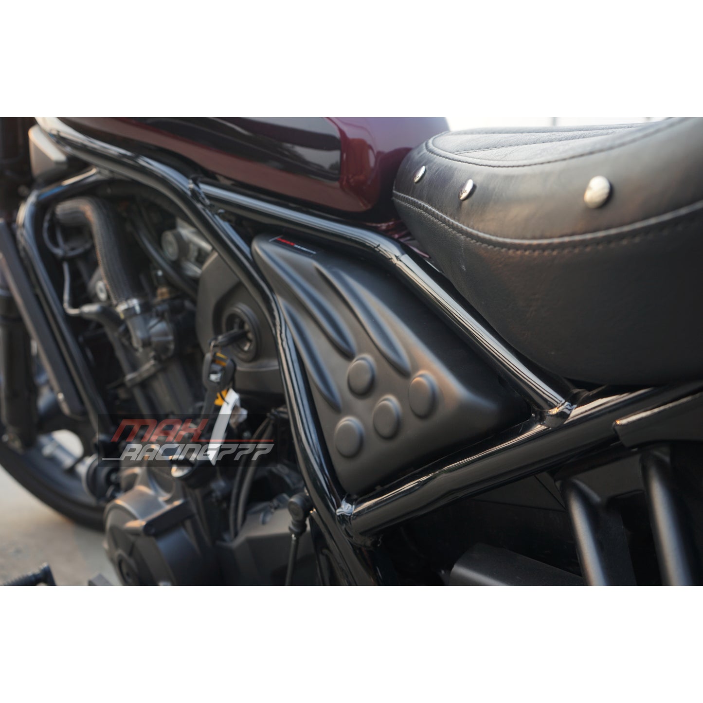 SIDE FRAME BLACK FAIRING ENGINE GUARD TRIM COVER FOR HONDA REBEL CMX 1100 2020 - 2025