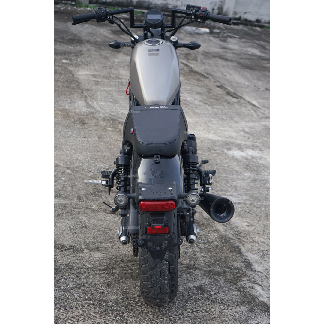 SEAT DOUBLE SADDLE DUAL DRIVER SEATS PAD CUSHION V.12 FOR HONDA REBEL CMX 300&500 2017-2025
