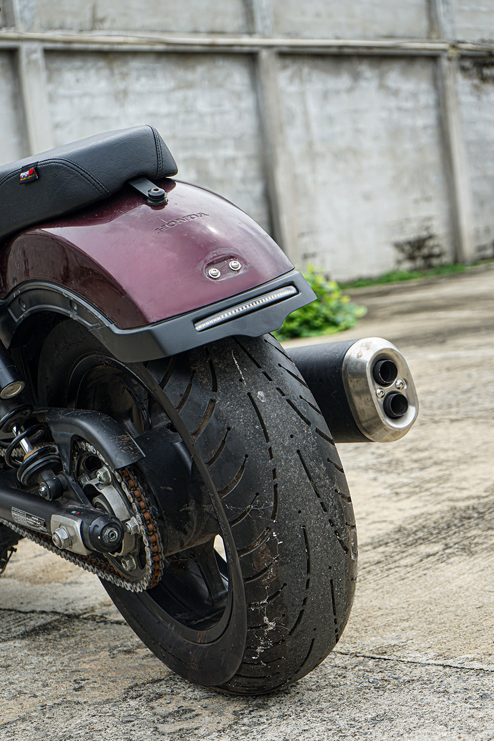 BLACK REAR TIDY FENDER ELIMINATOR LED FIT FOR HONDA REBEL CMX 1100 2021-2025