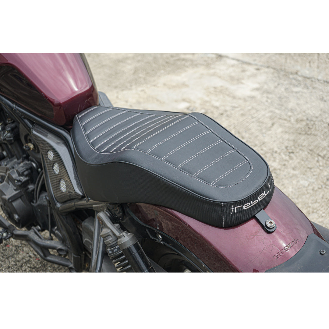 SEAT DOUBLE SADDLE DUAL DRIVER SEATS PAD CUSHION V.18 FOR HONDA REBEL CMX 1100 2021-2025
