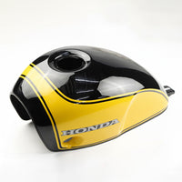 COVER FUEL OIL TANK BLACK/YELLOW V.16 FIT FOR HONDA SCL CL 300 500 2023-2025