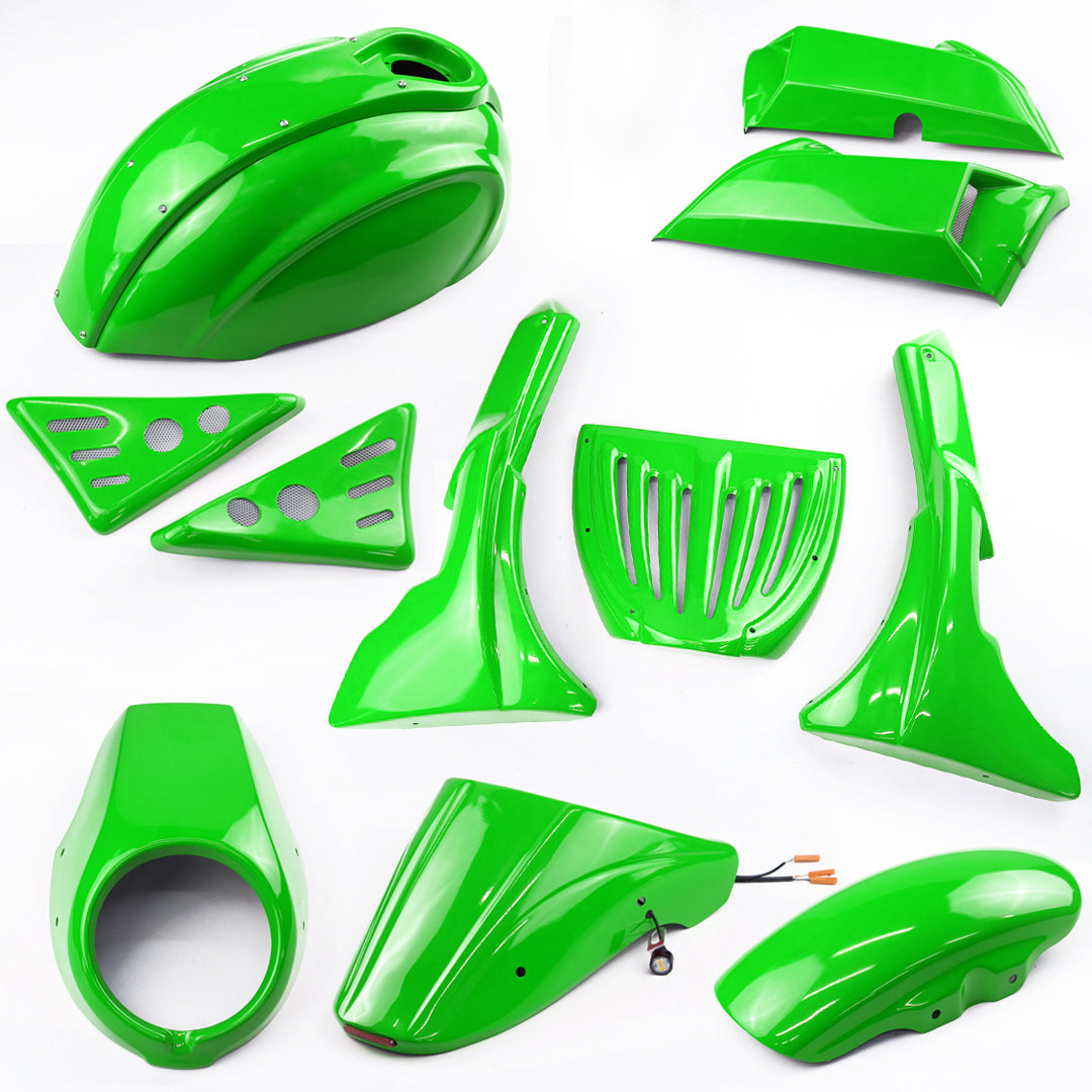FULL SET OF 7 PIECES GREEN FIT FOR HONDA REBEL CMX 1100 2020-2025