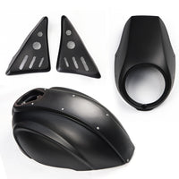 Set 3 Headlight Cover / Tank Cover / Side Cover Black for Honda Rebel CMX 1100 (2021-2026)