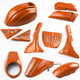 FULL SET OF 7 PIECES ORANGE FIT FOR HONDA REBEL CMX 1100 2020-2025