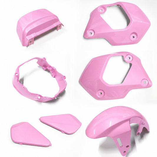 Pink Panels 7Pc Body Pastel Panels Frame Body For Honda Grom 125 2021-2024