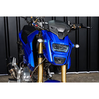ชุดแฟริ่งสีน้ำเงิน + สติ๊กเกอร์ สำหรับ Honda Grom MSX SF 125 ปี 2016-2020