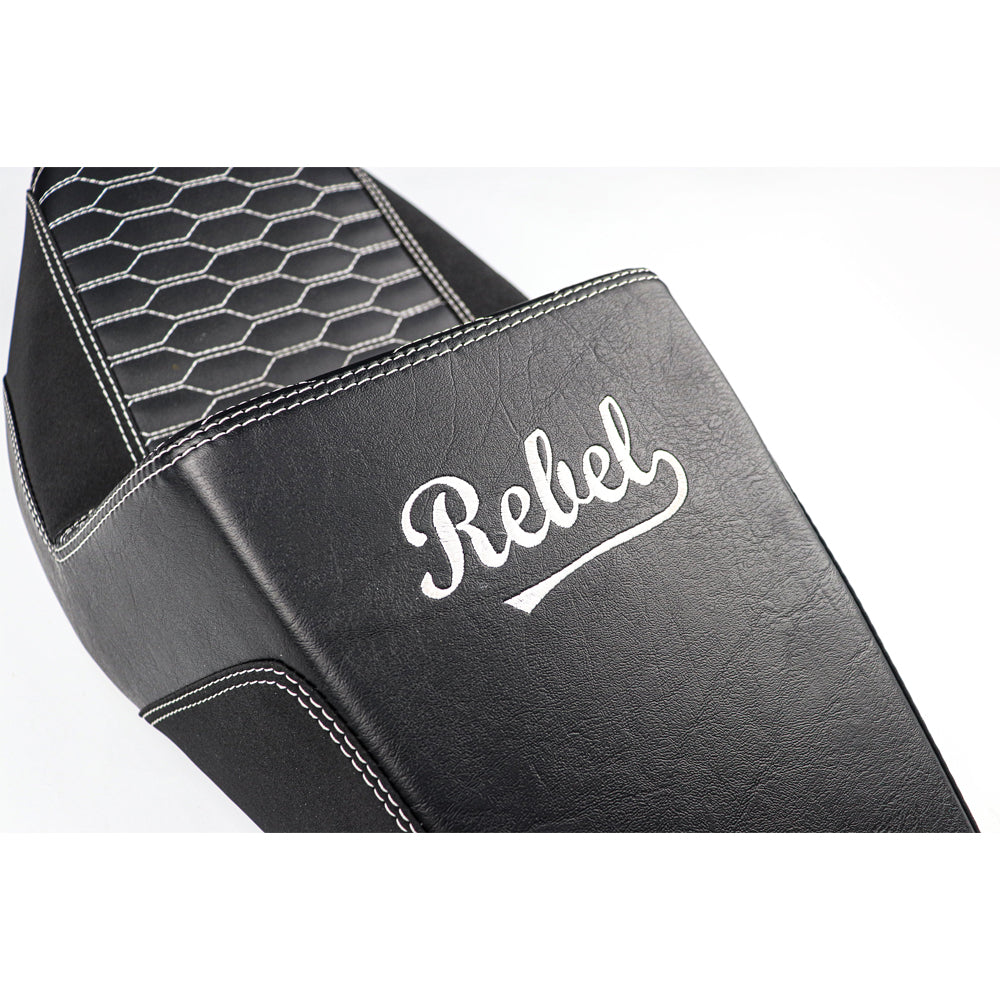 SEAT DOUBLE SADDLE DUAL DRIVER SEATS PAD CUSHION V.3 FOR HONDA REBEL CMX 300&500 2017-2025