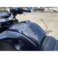 Set Of 3 Piece Frame Body Cover Side Upper Panel Carbon Fiber For Honda Grom 2021-2024