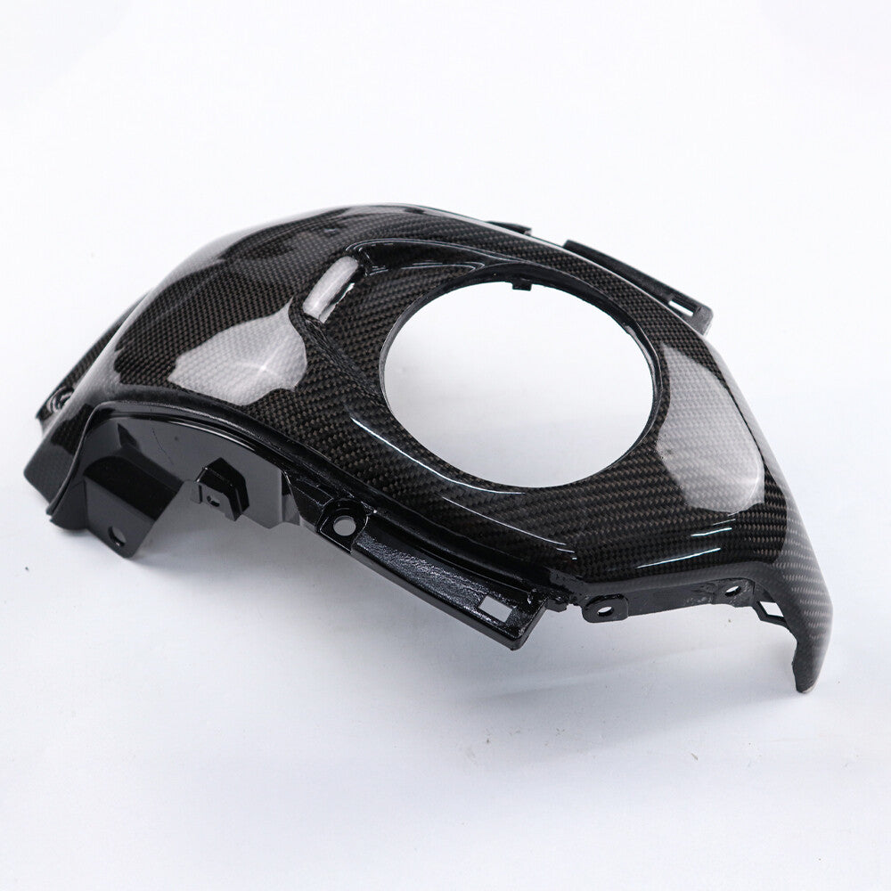 Set Of 3 Piece Frame Body Cover Side Upper Panel Carbon Fiber For Honda Grom 2021-2024