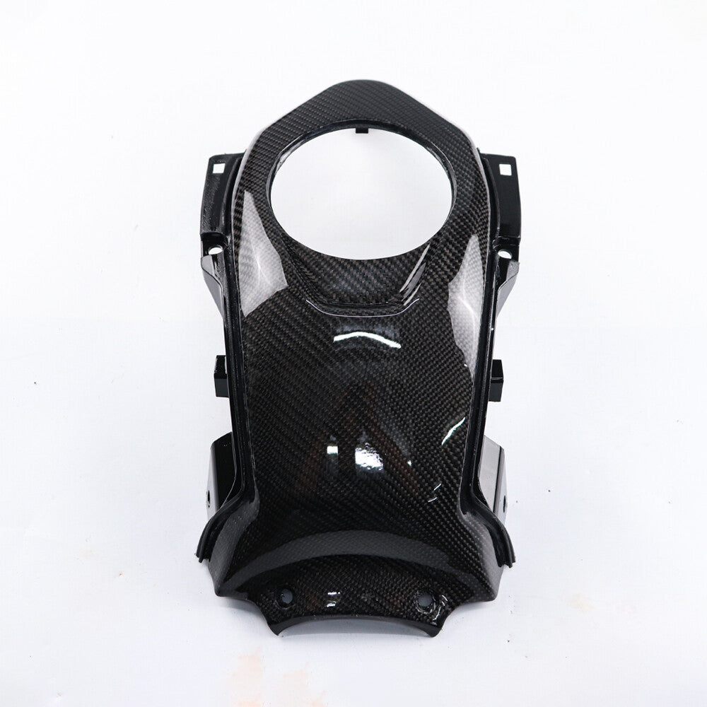 Set Of 3 Piece Frame Body Cover Side Upper Panel Carbon Fiber For Honda Grom 2021-2024