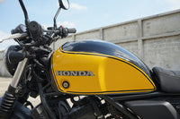 COVER FUEL OIL TANK BLACK/YELLOW V.16 FIT FOR HONDA SCL CL 300 500 2023-2025