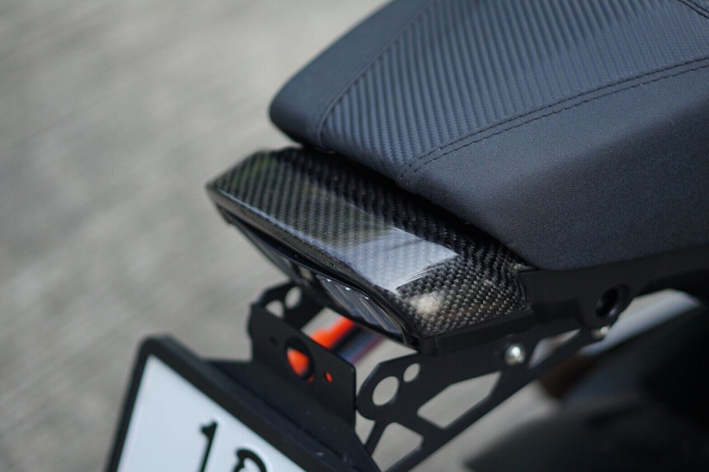 Set Of 8 Piece Frame Body Cover Side Upper Panel Carbon Fiber For Honda Grom 2021-2024