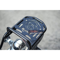 MATTE BLACK REAR CASE RACK LUGGAGE FIT FOR HONDA Z125 MONKEY125 2018-2025