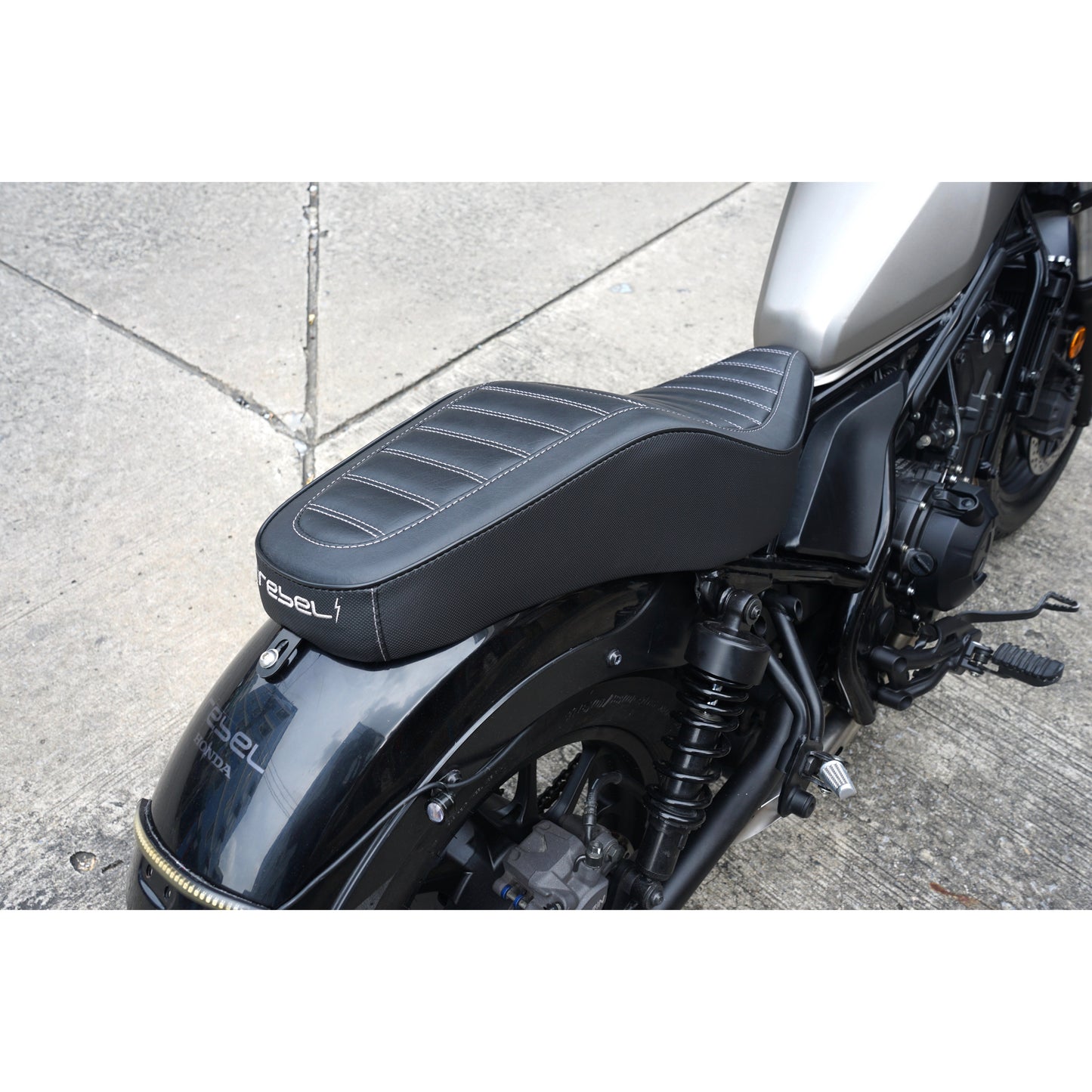 SEAT DOUBLE SADDLE DUAL DRIVER SEATS PAD CUSHION V.14 FOR HONDA REBEL CMX 300&500 2017-2025