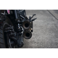 LONG DOUBLE DUAL EXHAUST PIPE MOUNT SYSTEM MAXNUS HONDA REBEL CMX1100 2021-2025
