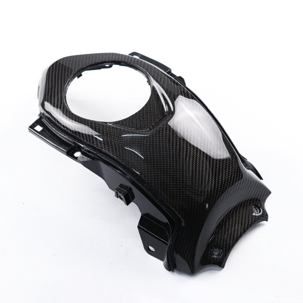 Set Of 3 Piece Frame Body Cover Side Upper Panel Carbon Fiber For Honda Grom 2021-2024