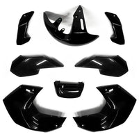 8Pc Body Panels Frame Body Black For Honda Grom 125 2025 - 2026