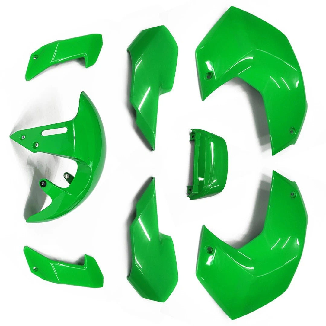 8Pc Body Panels Frame Body Green V.2 For Honda Grom 125 2025 - 2026