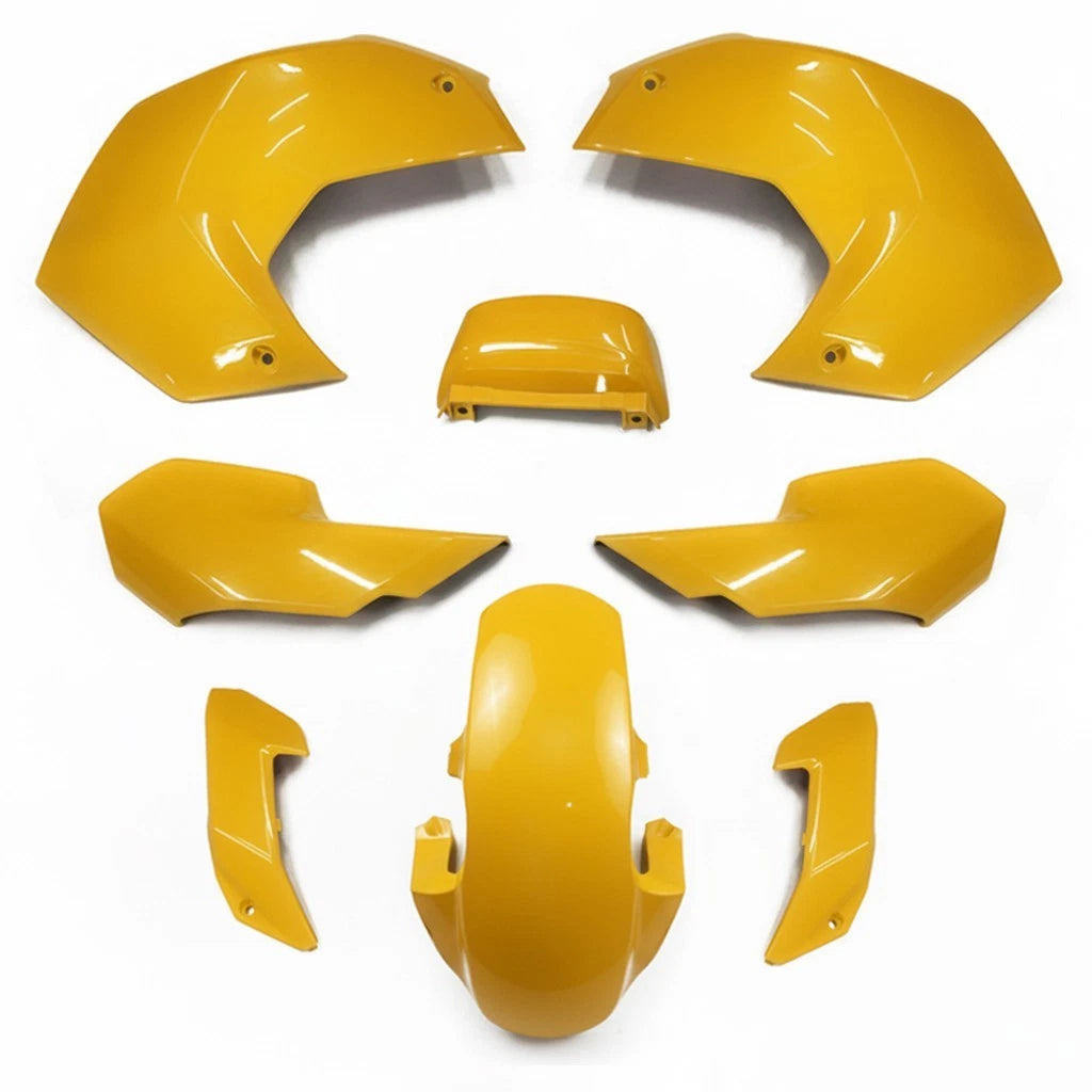 Yellow Plastic Panel Fairing & Under Fairing Honda Grom 125 2025-2026