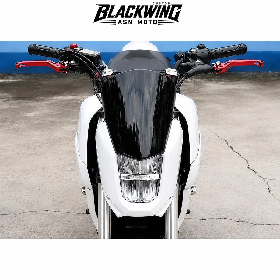 Set 4 Front Fender / Headlight Cover / Rear Cover / Side Fairing White For Honda Grom 125 2021 - 2024