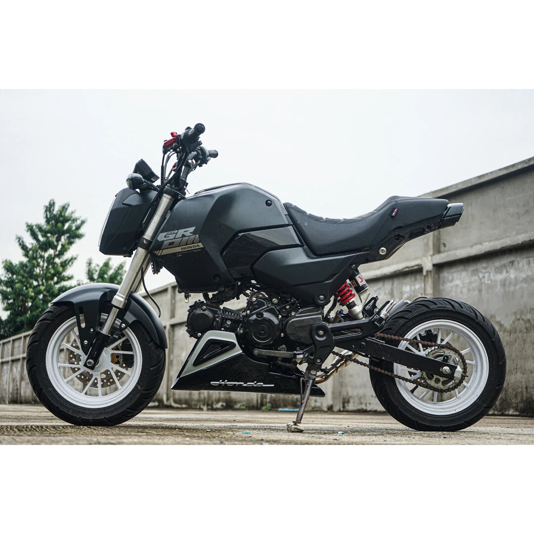 Belly Panel Fairing Frame Guard Cover Trim + Logo For Honda Grom 125 2021 - 2026