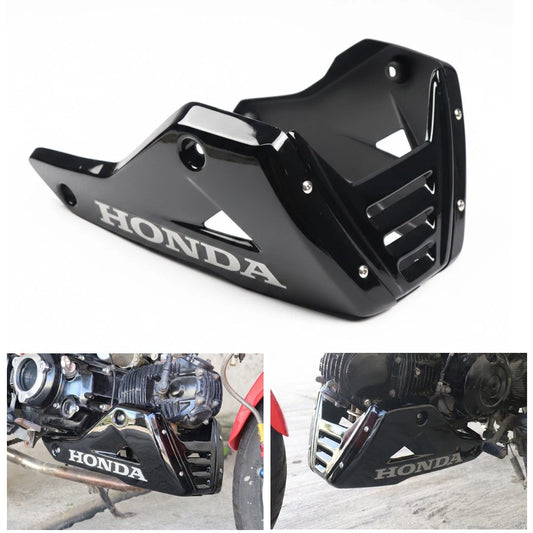 Belly Pan Under Fairing Cover Gloss Black For Honda Grom 125 2021-2026