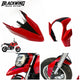 2Pc Front Fender Motard Mud Guard Fairing Red For Honda Grom 125 2021 - 2026