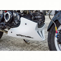 Belly Panel Fairing Frame Guard Cover Trim V.2 White For Honda Grom 125 2021 - 2026