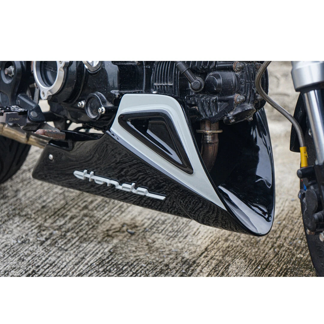 Belly Panel Fairing Frame Guard Cover Trim + Logo For Honda Grom 125 2021 - 2026