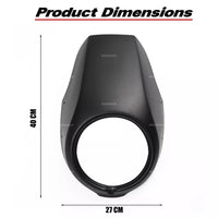 HEADLIGHT COVER MASK WINDSCREEN BLACK FOR HONDA REBEL CMX 1100 2021-2025