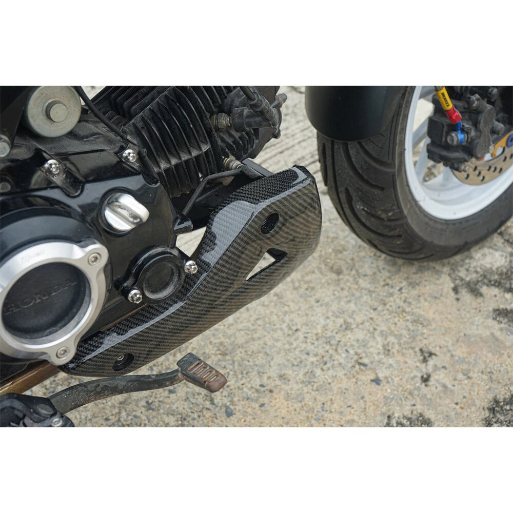 Belly Pan Under Fairing Cover Carbon Fiber For Honda Grom 2021-2026