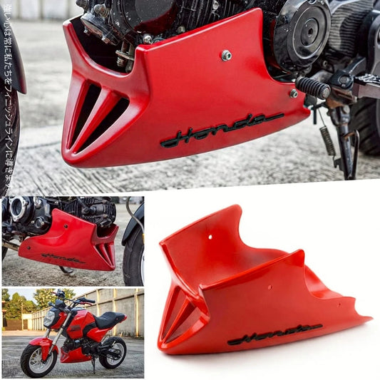 Belly Panel Fairing Frame Guard Cover Trim V.2 Red For Honda Grom 125 2021 - 2026