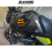 Frame Body R+L Fairing Side Cover Carbon Fiber For Honda Grom 2021-2024