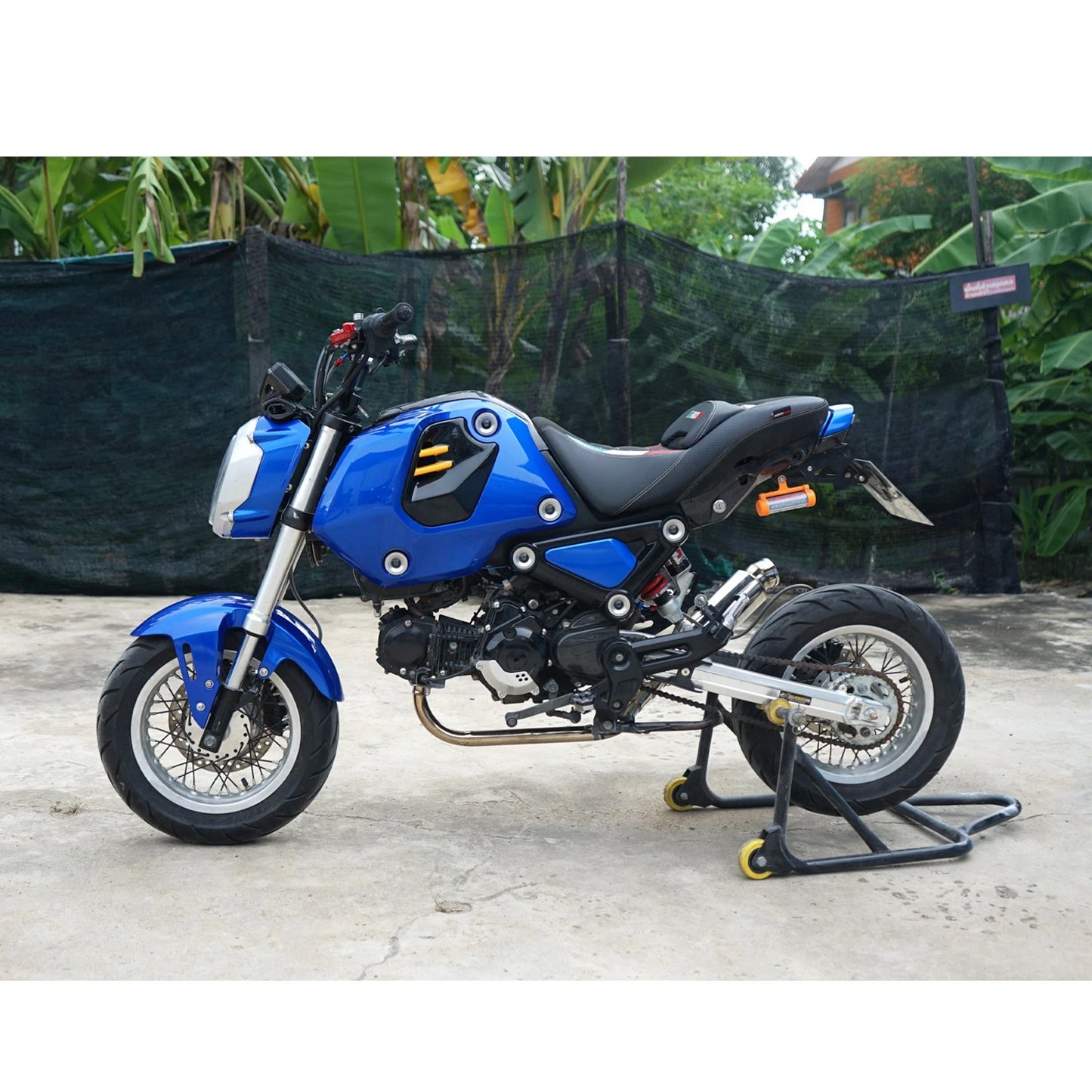 Blue 7Pc Body Pastel Panels Frame Body For Honda Grom 125 2021-2024