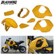 Yellow 7Pc Body Pastel Panels Frame Body V.2 For Honda Grom 125 2021-2024