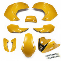 Yellow Plastic Panel Fairing & Under Fairing Honda Grom 125 2025-2026
