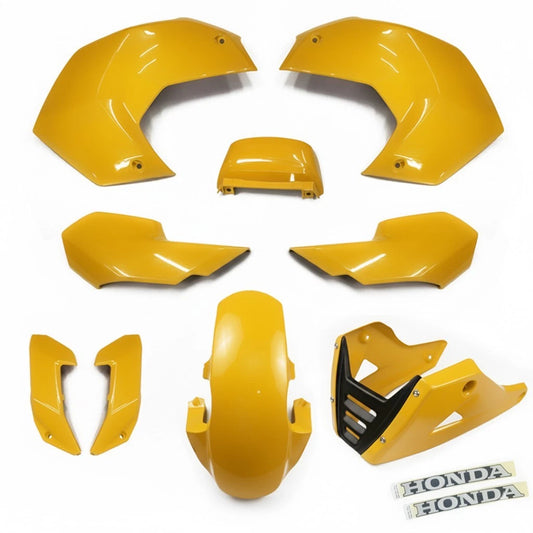 Yellow Plastic Panel Fairing & Under Fairing Honda Grom 125 2025-2026