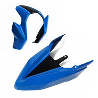 2Pc Front Fender Motard Mud Guard Fairing Blue For Honda Grom 125 2021 - 2026