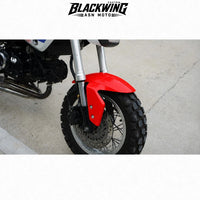Set 4 Front Fender / Headlight Cover / Rear Cover / Side Fairing Red For Honda Grom 125 2021 - 2024