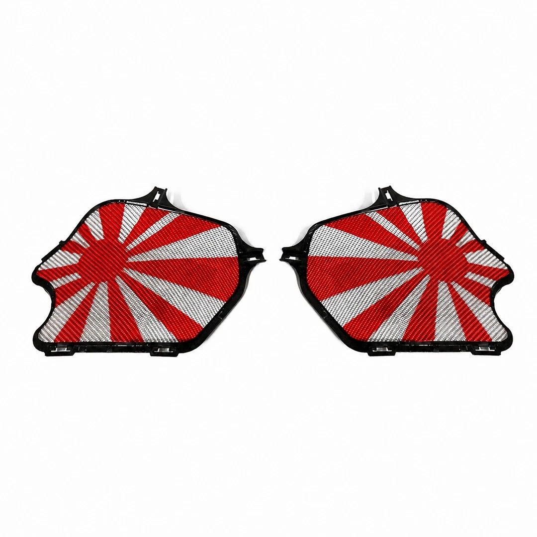 Frame Body R+L Cover Side Upper Panel Carbon Fiber Japan For Honda Grom 2021-2024