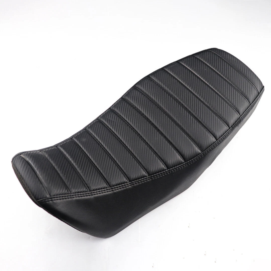 Replacement Dual Seat Carbon Stitch Black V.24 Fit For Honda Grom 125 2021-2026