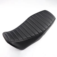 Replacement Dual Seat Carbon Stitch Black V.24 Fit For Honda Grom 125 2021-2026