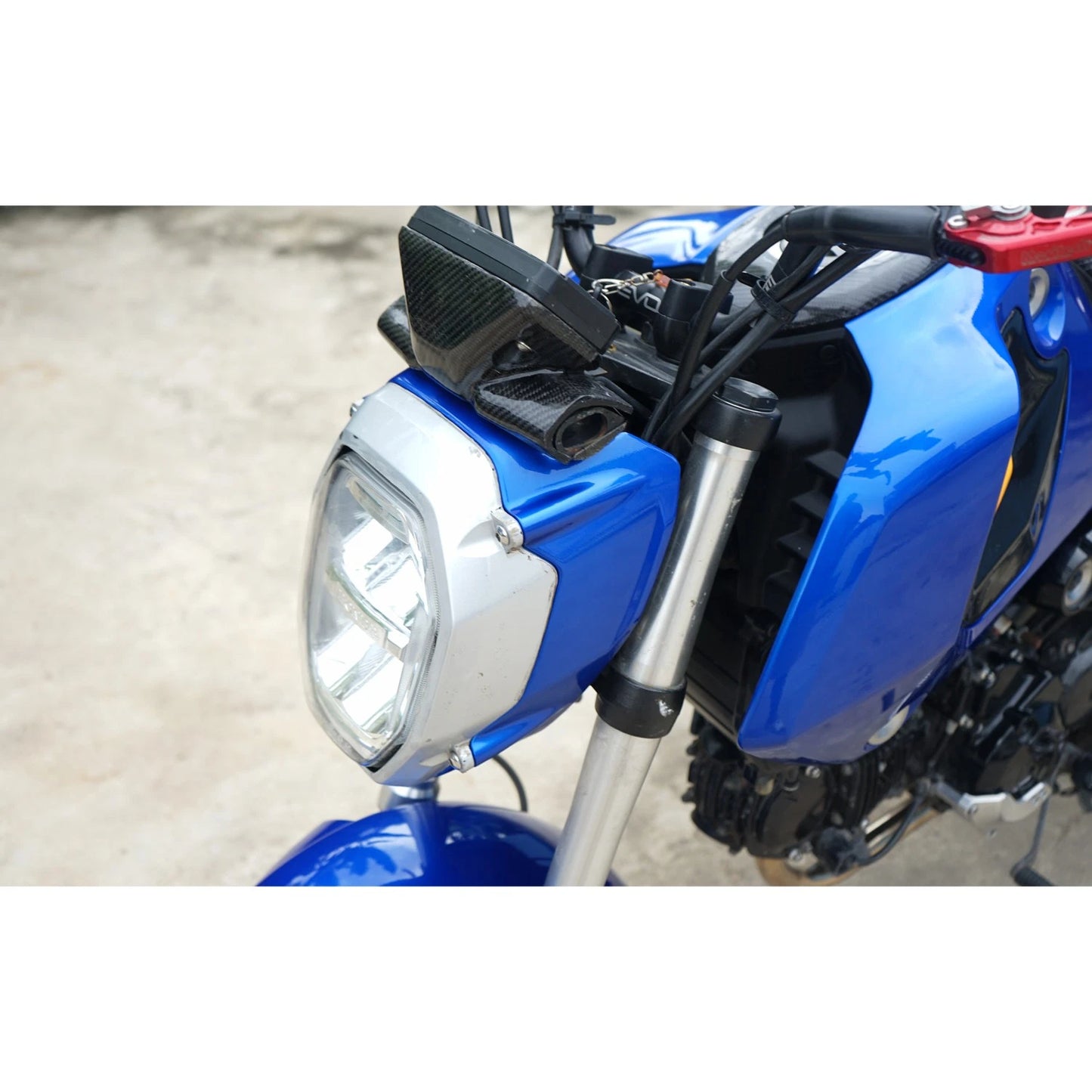 Blue 7Pc Body Pastel Panels Frame Body For Honda Grom 125 2021-2024