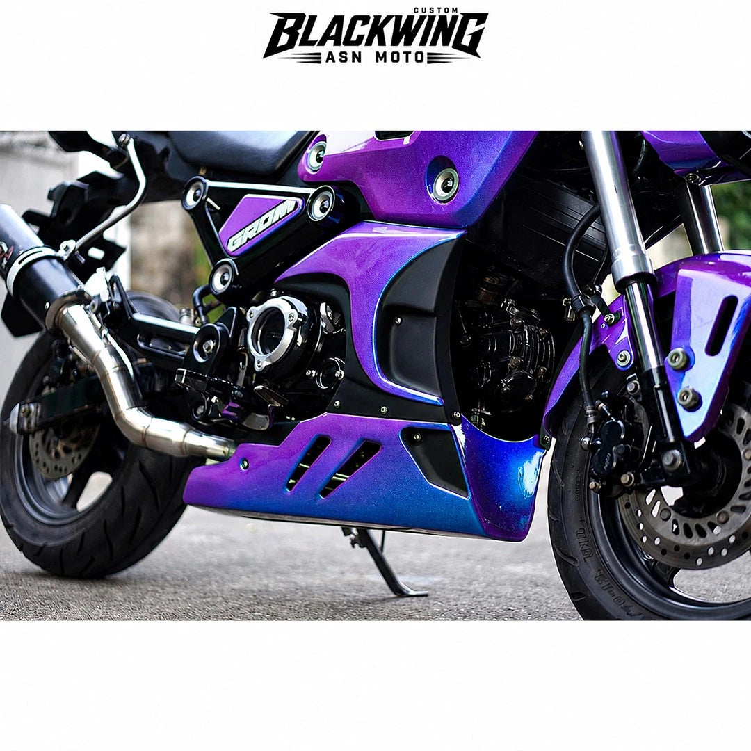 ホンダ グロム 125 2021-2026用 ベリーパネル フェアリングフレーム ガードカバー トリム V.2