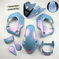 Blue Pearl Pink Plastic Panel Fairing & Under Fairing Honda Grom 125 2021-2024
