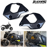 Frame Body R+L Fairing Side Cover Carbon Fiber For Honda Grom 2021-2024